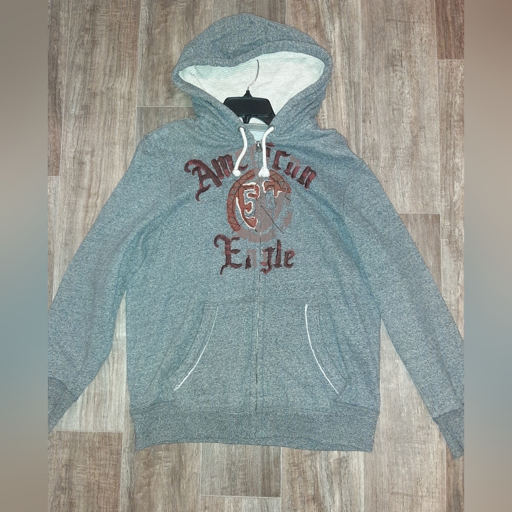 Men's Xl American eagle zip hoodie